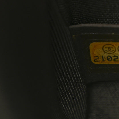 Chanel Calfskin Quilted Small Boy Top Handle Flap Grey Burgundy 9 of 15