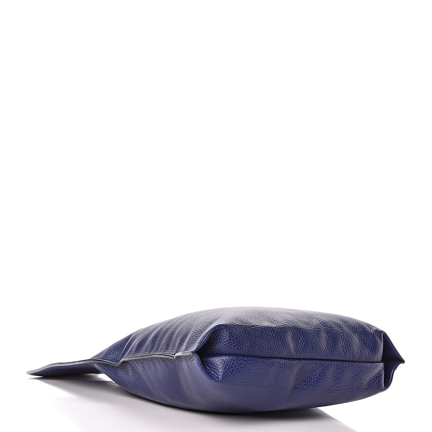 Calfskin Large Alix Padlock Zip Shoulder Bag Cobalt