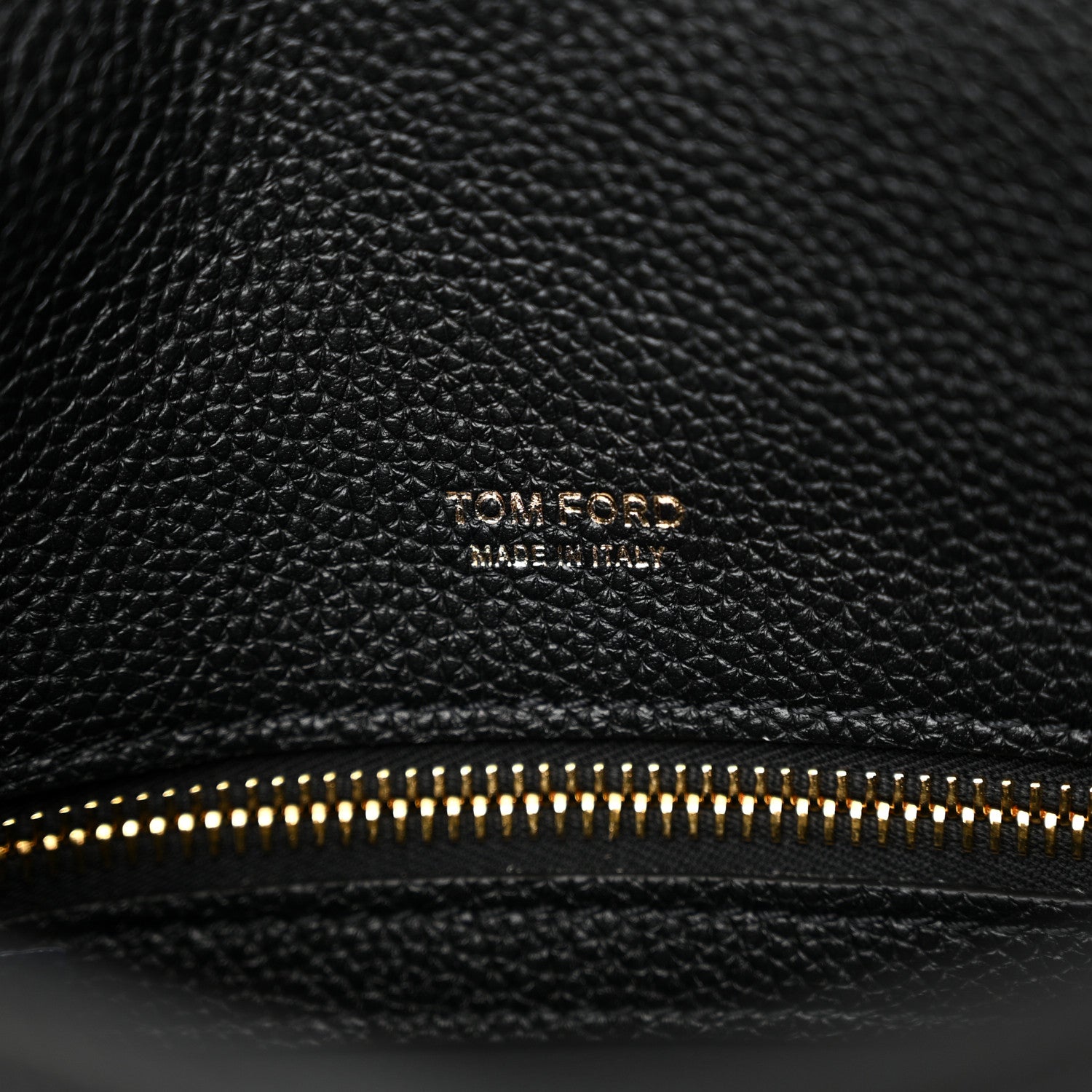 Tom Ford Grained Calfskin Mini T Clasp Tara Crossbody Bag Black 5 of 12