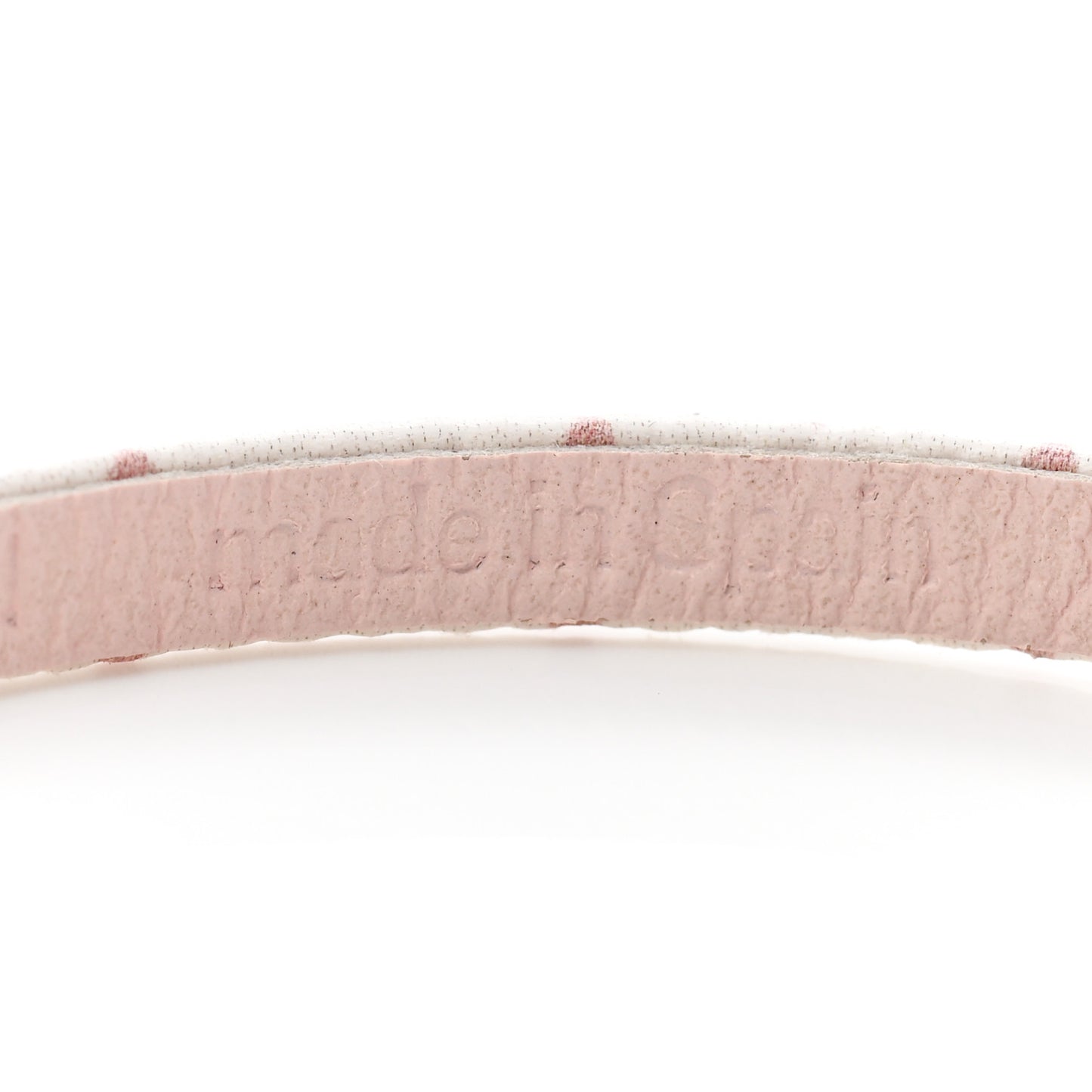 Monogram Mini Historic Bracelet 17 White