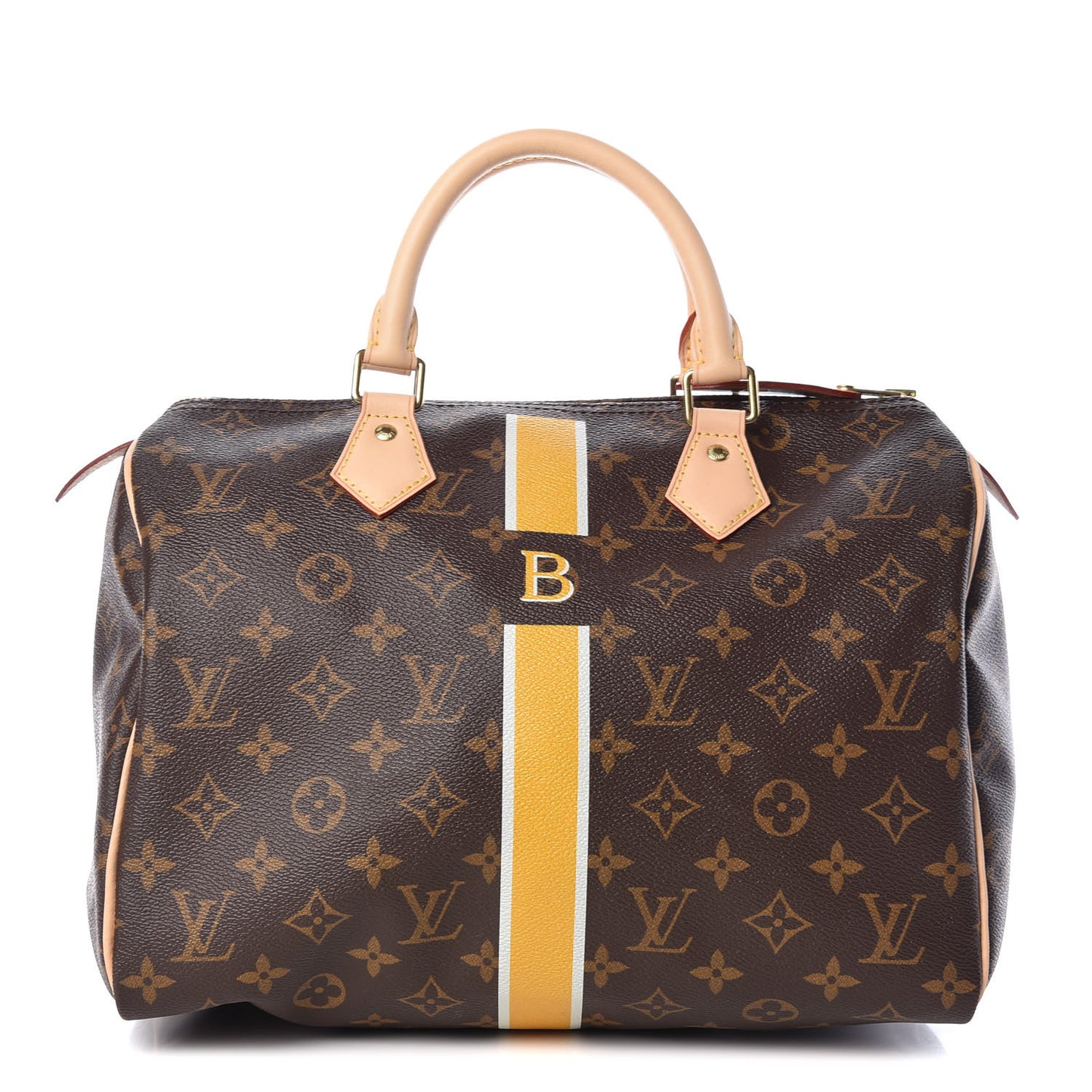 Monogram My LV Heritage Speedy 30 Yellow White
