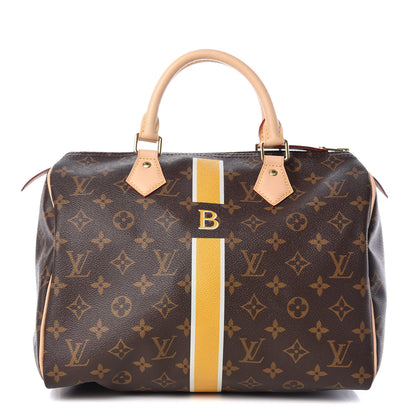 Louis Vuitton Monogram My LV Heritage Speedy 30 Yellow White 1 of 9