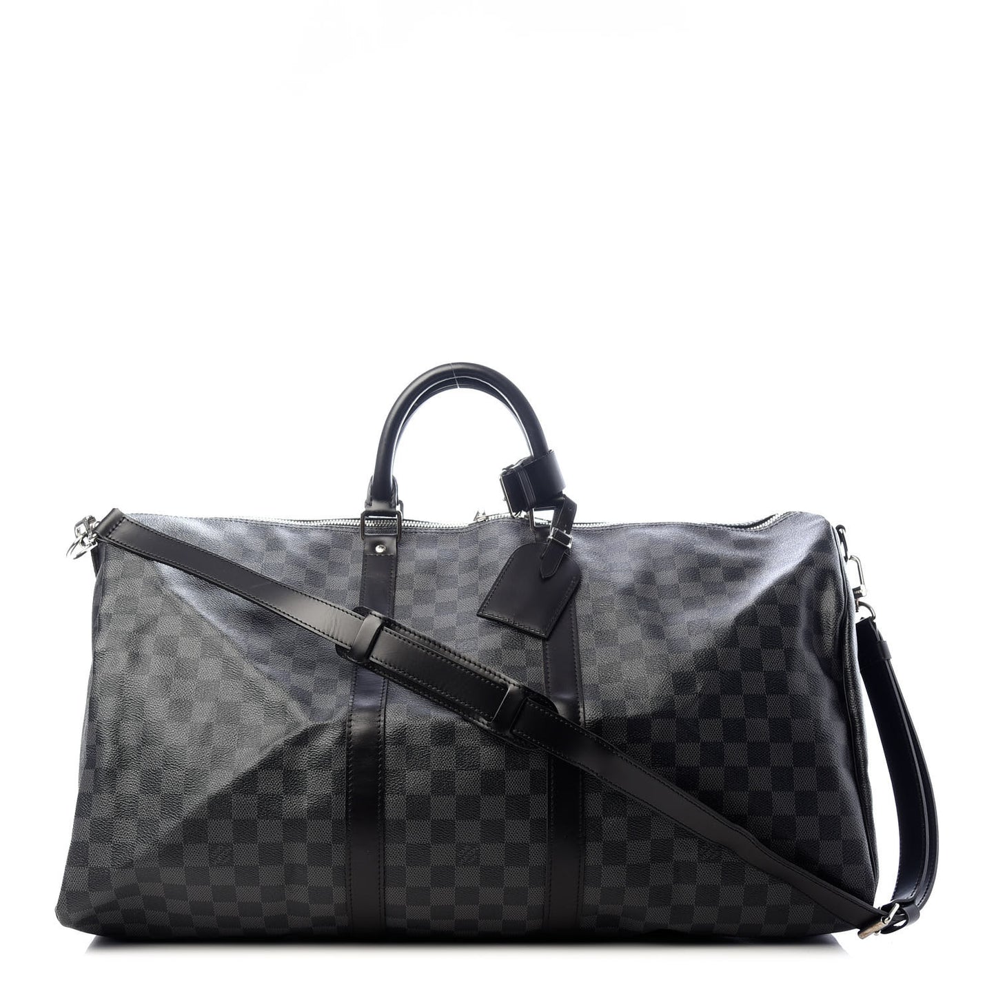 Damier Graphite Keepall Bandouliere 55