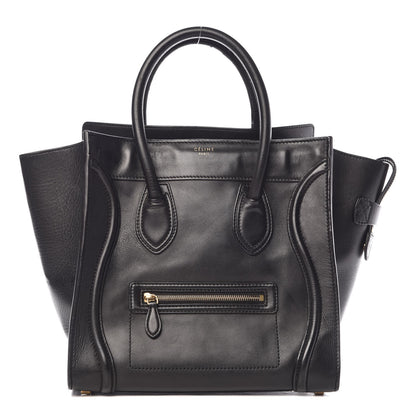 Celine Smooth Calfskin Mini Luggage Black 1 of 11