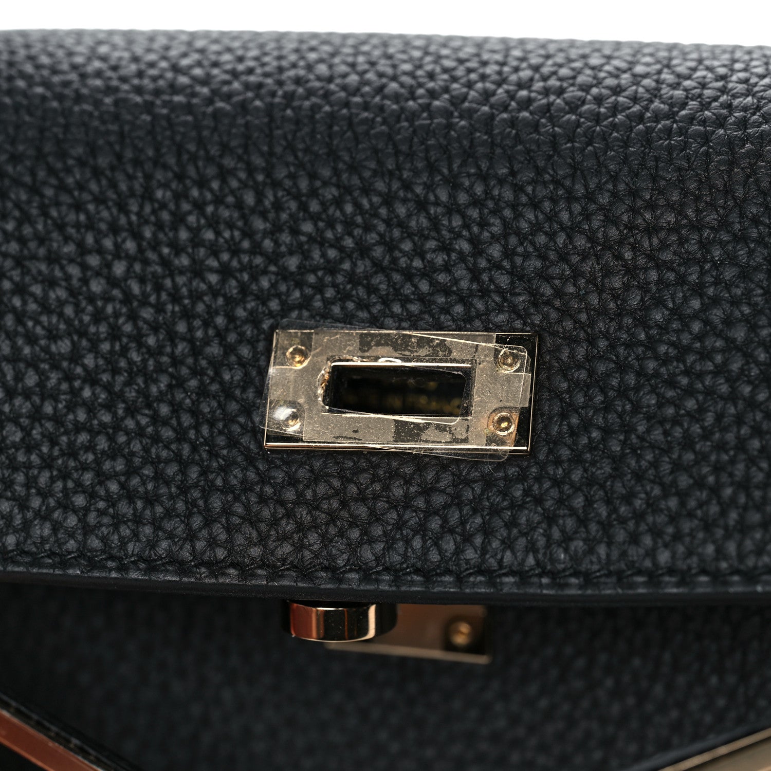 Hermes Togo Lizard Kelly Retourne Touch 25 Black 33 of 38