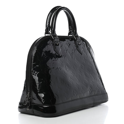 Louis Vuitton Vernis Alma PM Noir Magnetique 3 of 7