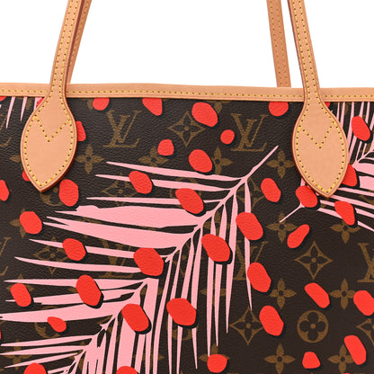 Louis Vuitton Monogram Jungle Dots Neo Neverfull MM Sugar Pink Poppy 7 of 9