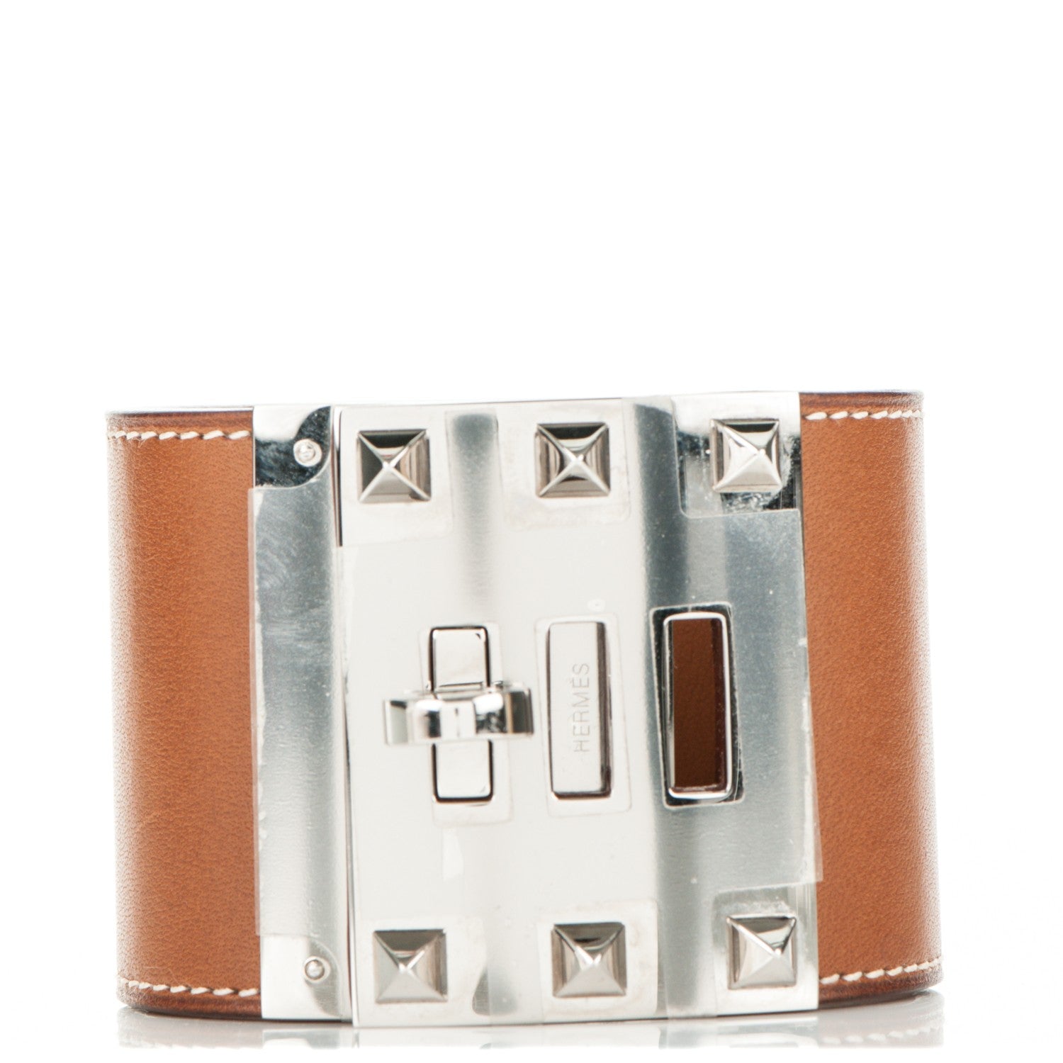Hermes Natural Barenia Extreme Kelly Bracelet S Fauve 1 of 6