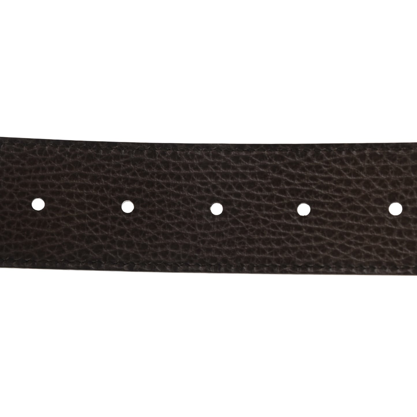 Dollar Calfskin Double G Reversible 37mm Belt 90 36 Black New Acero