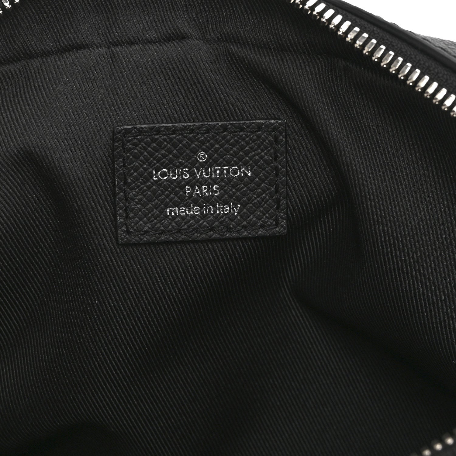 Louis Vuitton Taiga Monogram Outdoor Bumbag Black 6 of 9