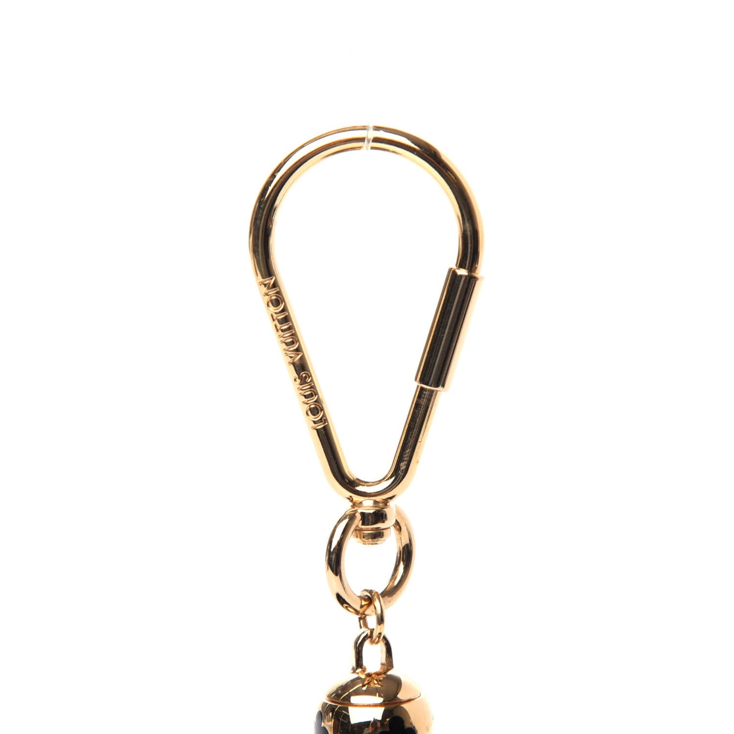 Mink Fur Fluffy Bag Charm Black