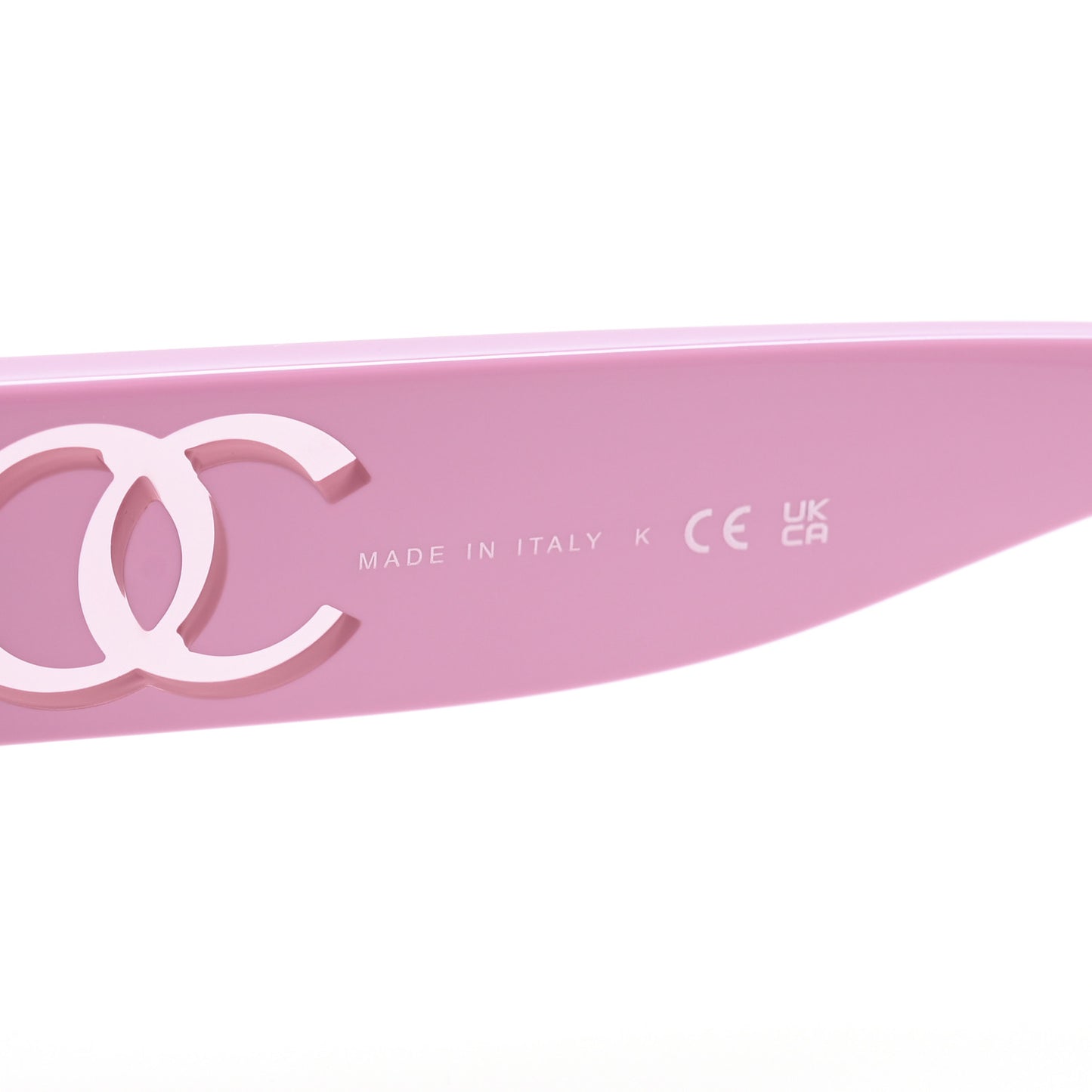Acetate Nyon Oval CC Sunglasses 5528-A Pink