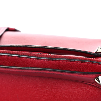 Fendi Vitello Dolce Marmol Large By The Way Boston Bag Ciliegia 29 of 32