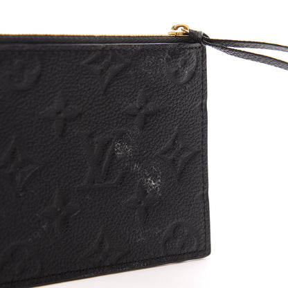 Louis Vuitton Empreinte Felicie Chain Wallet Zippered Insert Black 7 of 7