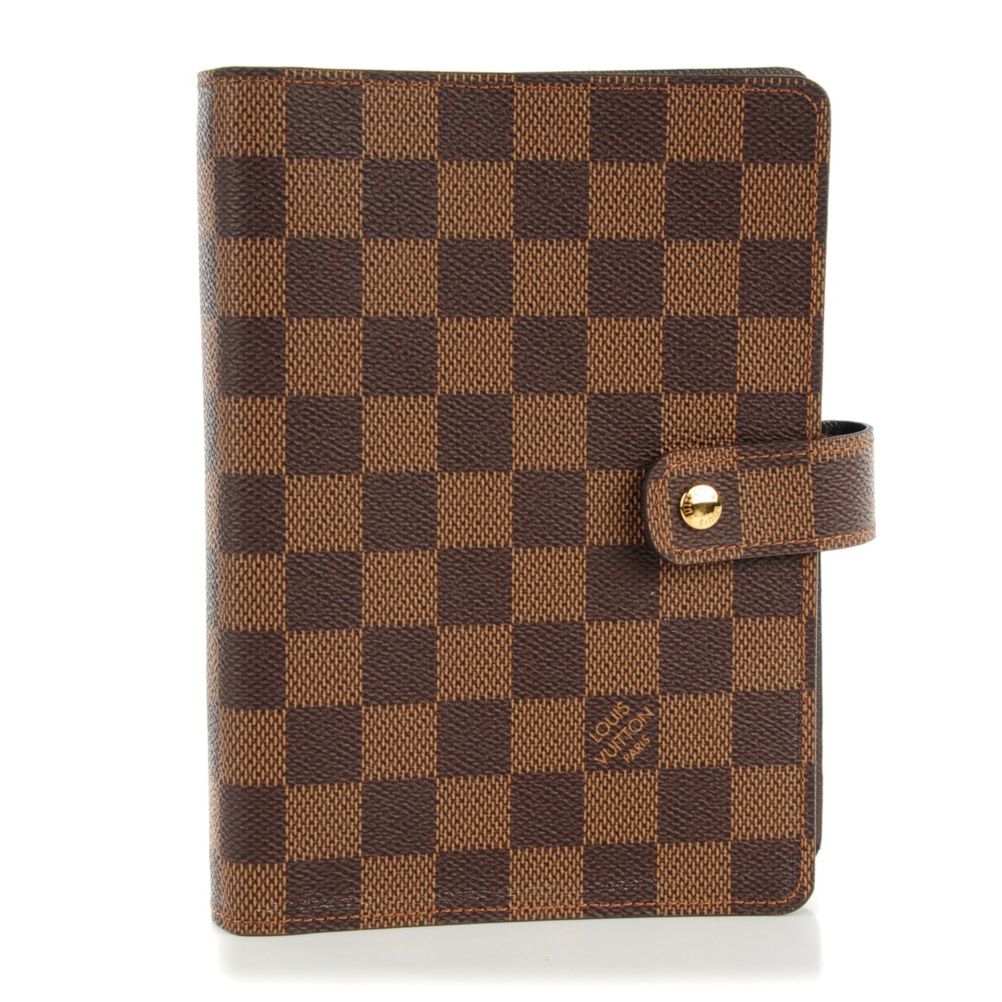 Damier Ebene Medium Ring Agenda Cover