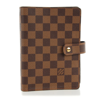 Louis Vuitton Damier Ebene Medium Ring Agenda Cover 1 of 7