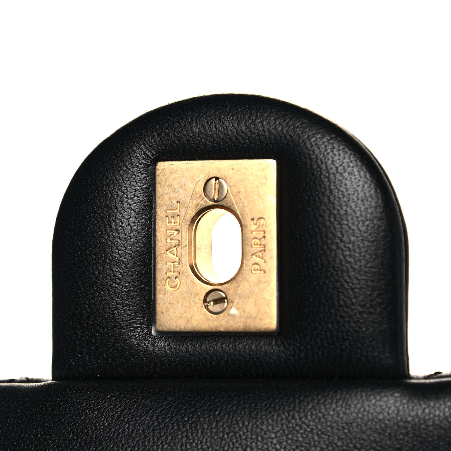 Chanel Lambskin Quilted Mini Rectangular Pearl Crush Flap Black 13 of 15