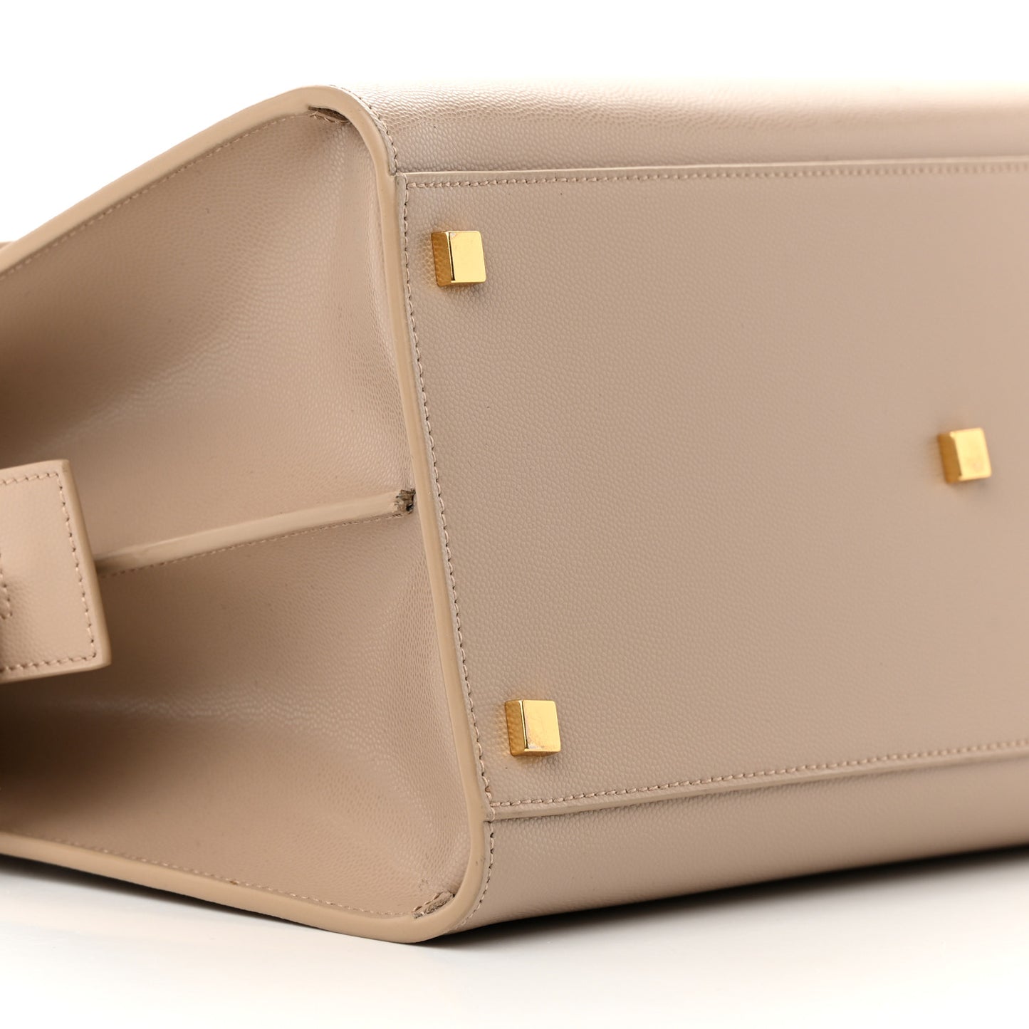Grain De Poudre Medium Uptown Tote Dark Beige