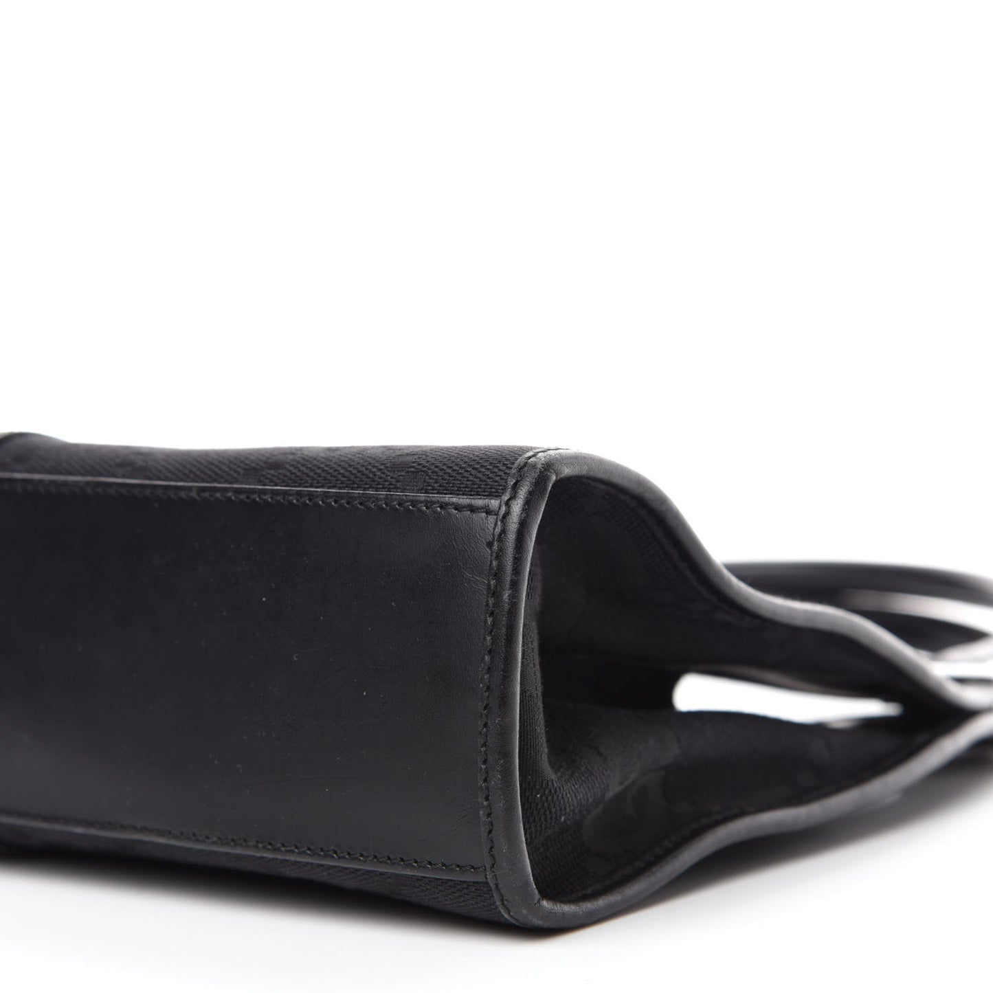 Monogram Bardot Shoulder Bag Black