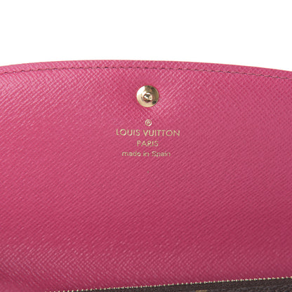 Louis Vuitton Monogram Bloom Flower Emilie Wallet 6 of 6