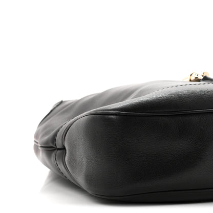 Gucci Calfskin Medium New Jackie Shoulder Bag Black 9 of 10
