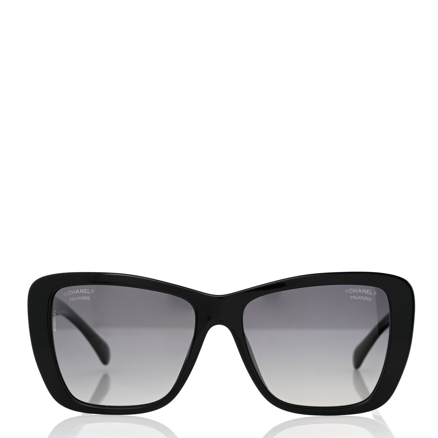 Acetate Polarized Butterfly Sunglasses 71548A Black