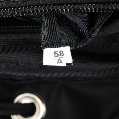 Prada Nylon Vela Medium Backpack Black 8 of 9