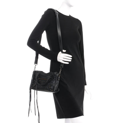 Balenciaga Agneau Classic Hardware Mini City Black 2 of 8