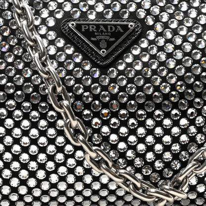 Prada Satin Crystal Re-Edition 2005 Shoulder Bag Cristal 7 of 9