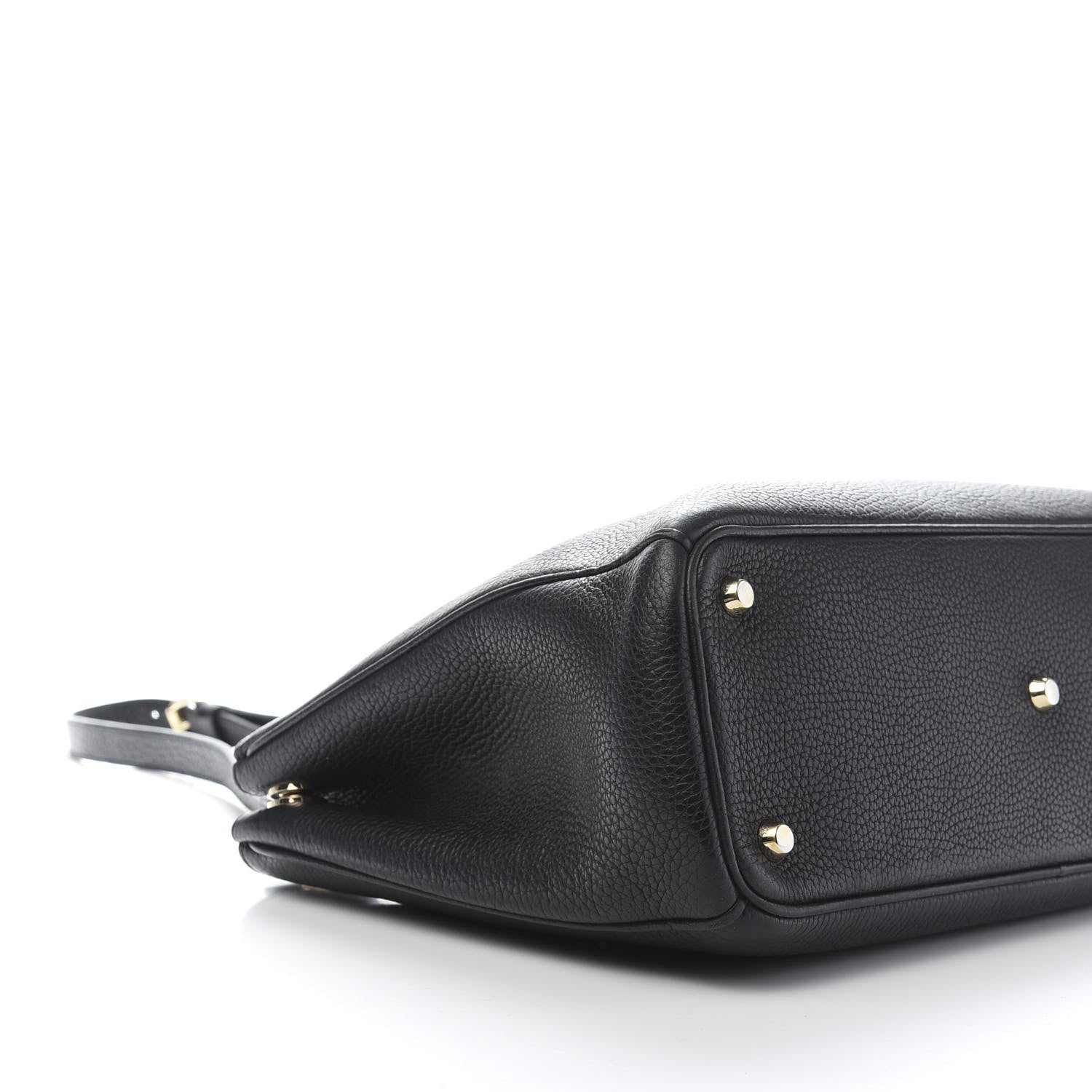 Christian Dior Bullcalf Small Diorissimo Tote Black Rose Indien 11 of 16