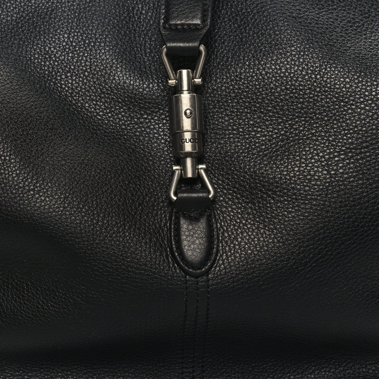 Soft Grained Calfskin Small Jackie 1961 Shoulder Bag Black