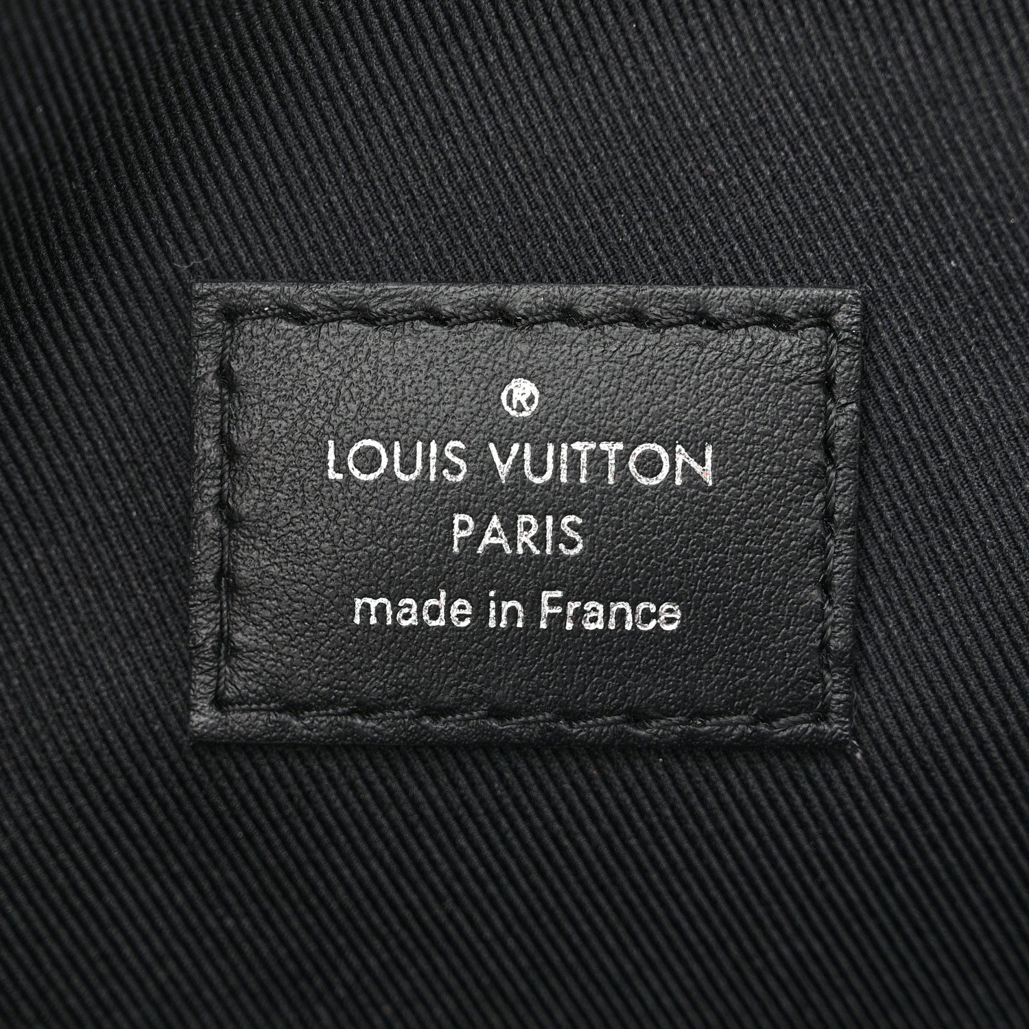 Louis Vuitton LOUIS VUITTON Damier Graphite Campus Bumbag Black 6 of 9