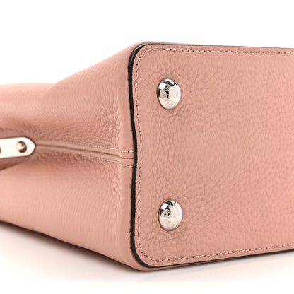Louis Vuitton Taurillon Capucines PM Magnolia 10 of 10