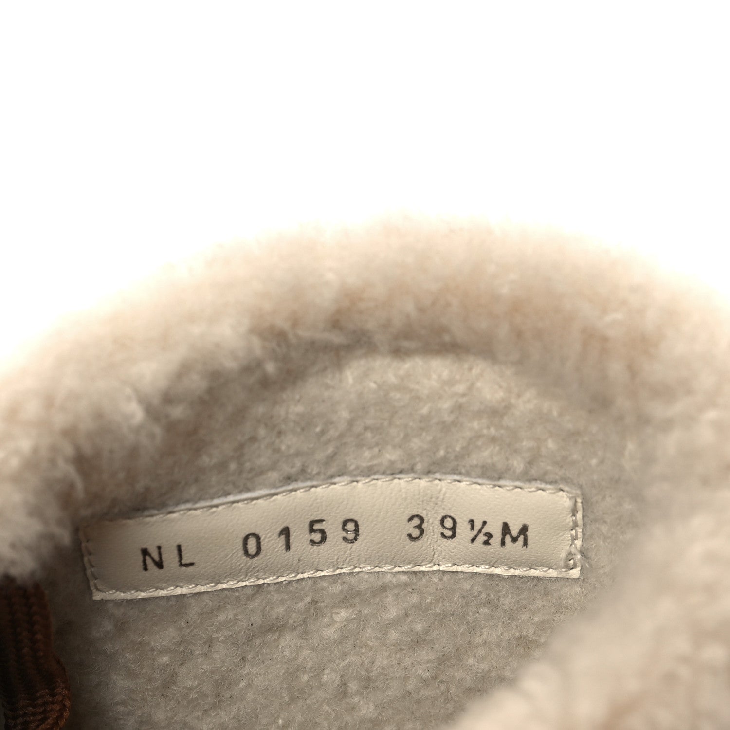 Louis Vuitton Suede Shearling Monogram Wonderland Ranger Boots 39.5 Brown 7 of 7