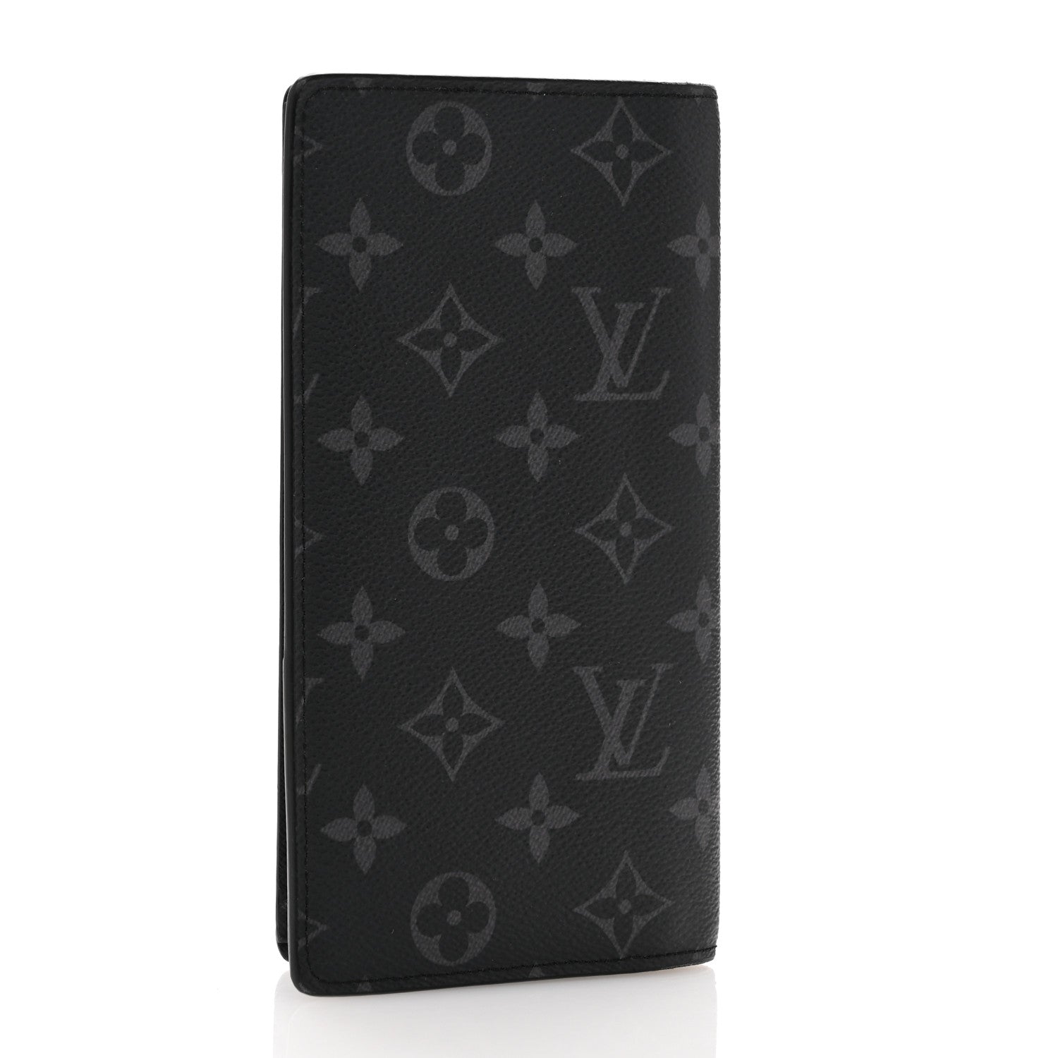 Louis Vuitton Monogram Eclipse Brazza Wallet 3 of 9