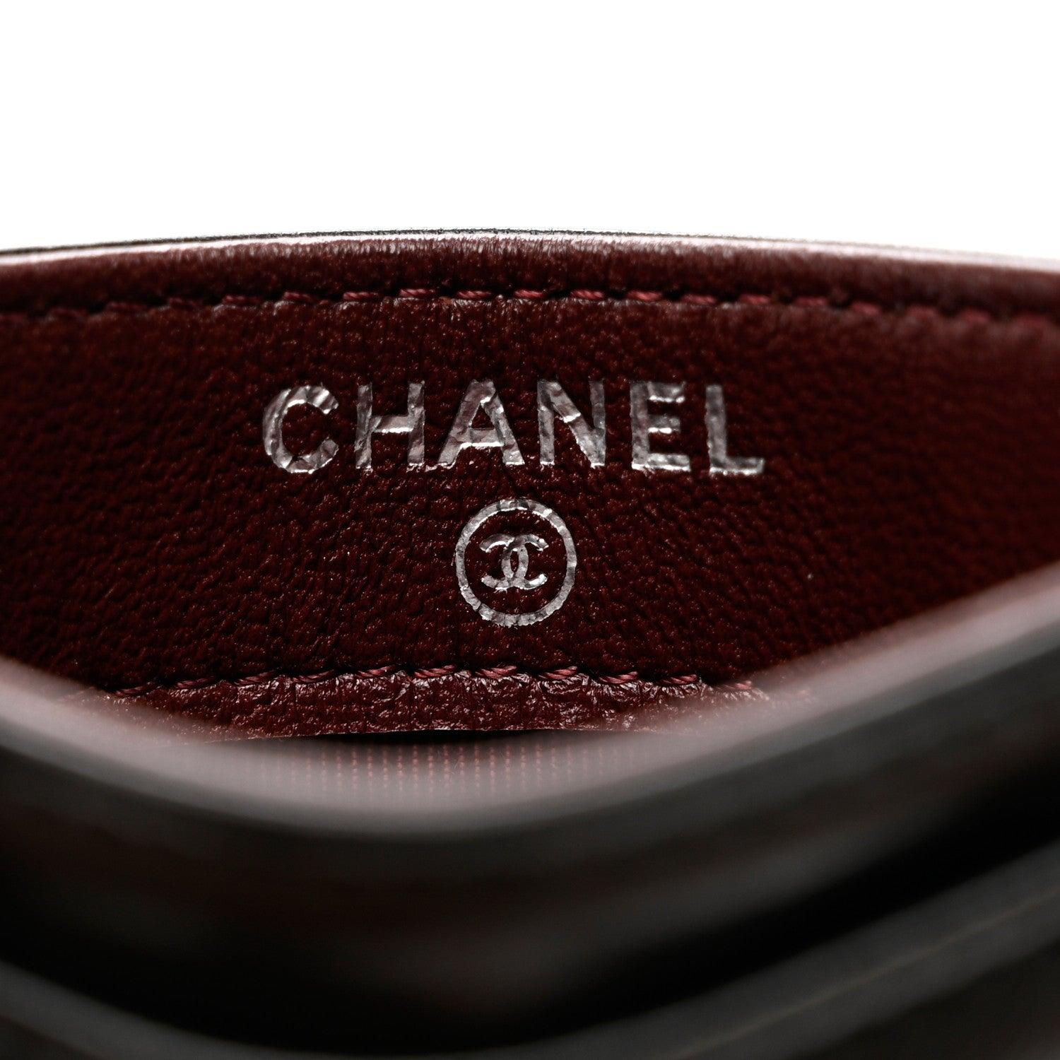 Chanel Lambskin Quilted Card Holder Black 6 of 8