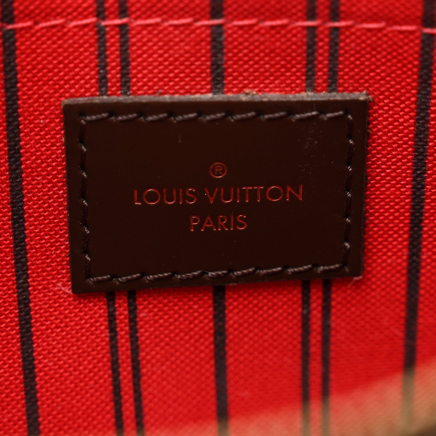Damier Ebene Neverfull MM GM Pochette