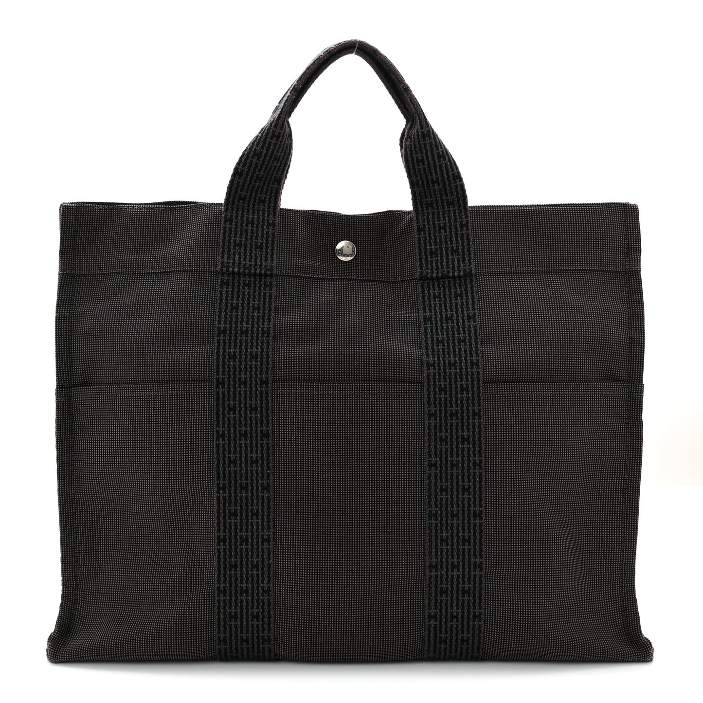 Canvas Herline MM Tote Grey