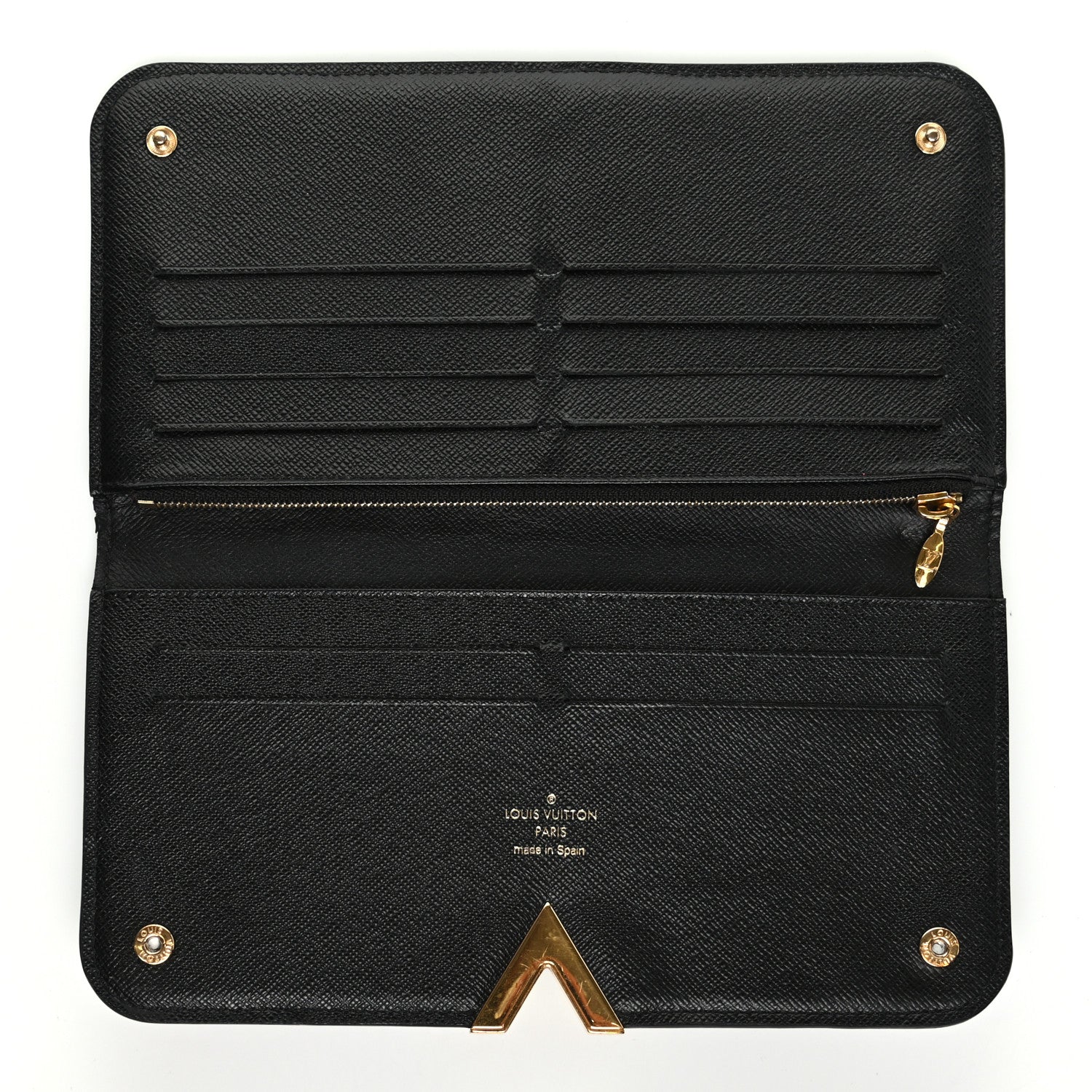 Louis Vuitton Monogram Monogram Kimono Wallet Black 5 of 7