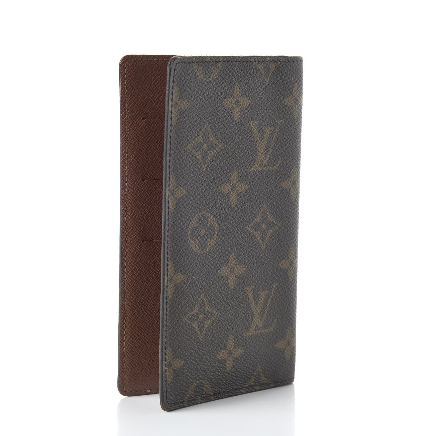 Louis Vuitton Monogram Checkbook Holder Case Wallet 3 of 11