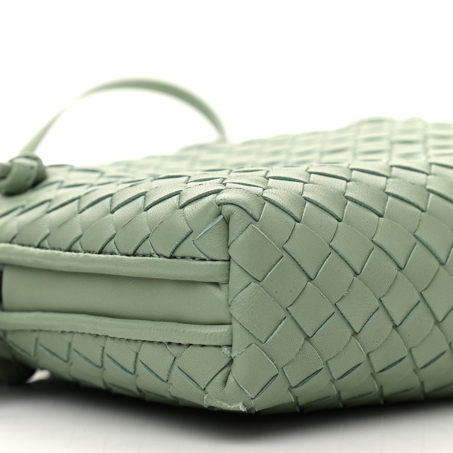 Nappa Intrecciato Nodini Crossbody Messenger New Sauge