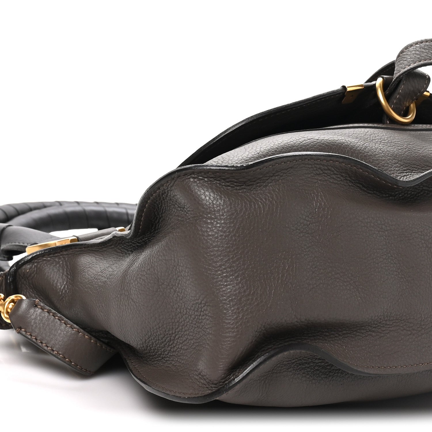 Chloe Calfskin Medium Marcie Satchel Anchor Grey 7 of 8