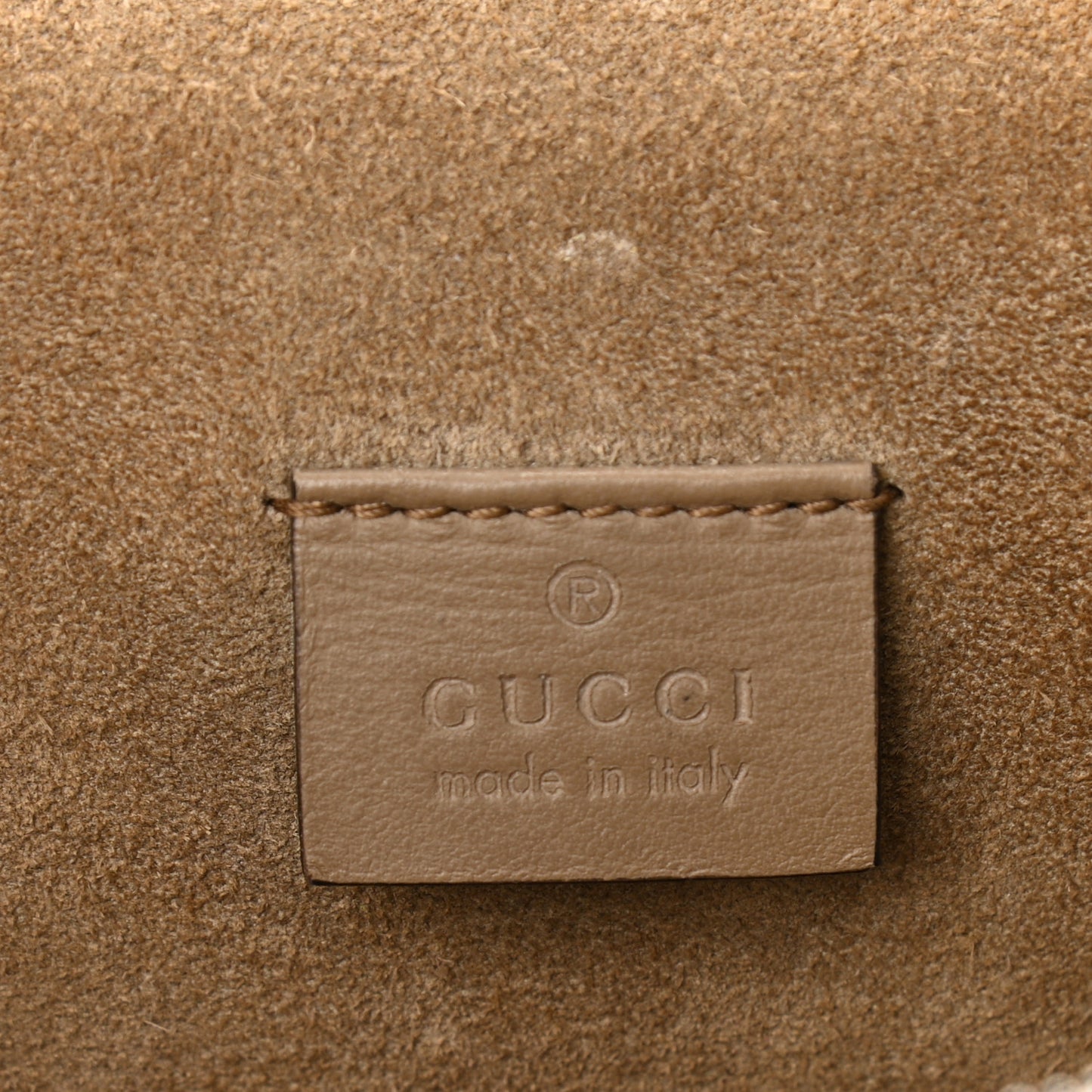 GG Supreme Monogram Medium Dionysus Shoulder Bag Taupe