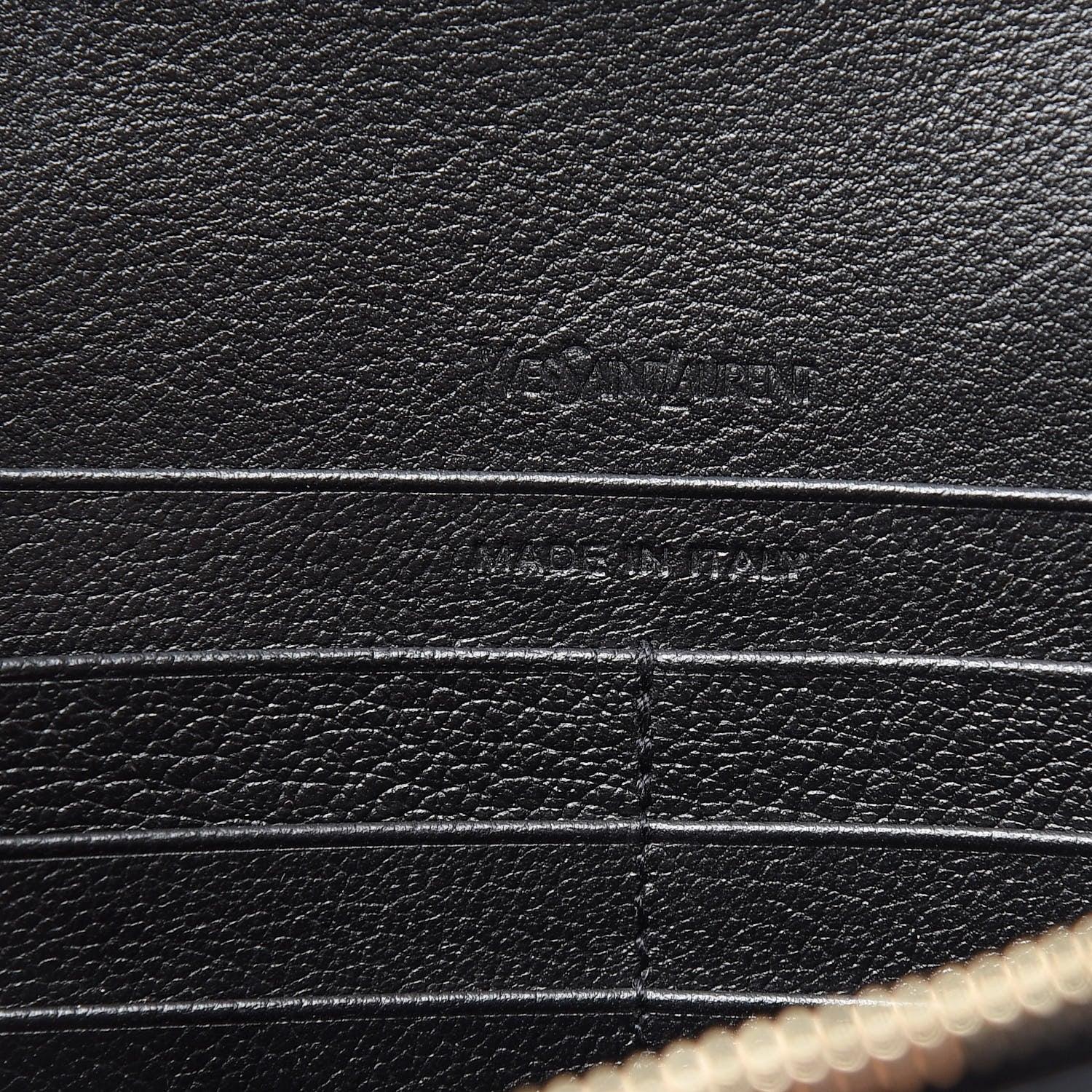 Saint Laurent Calfskin Monogram Belle de Jour Chain Clutch Black 6 of 11