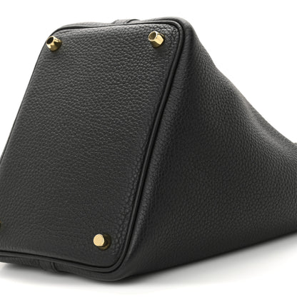 Hermes Taurillon Clemence Picotin Lock 18 PM Black 9 of 11
