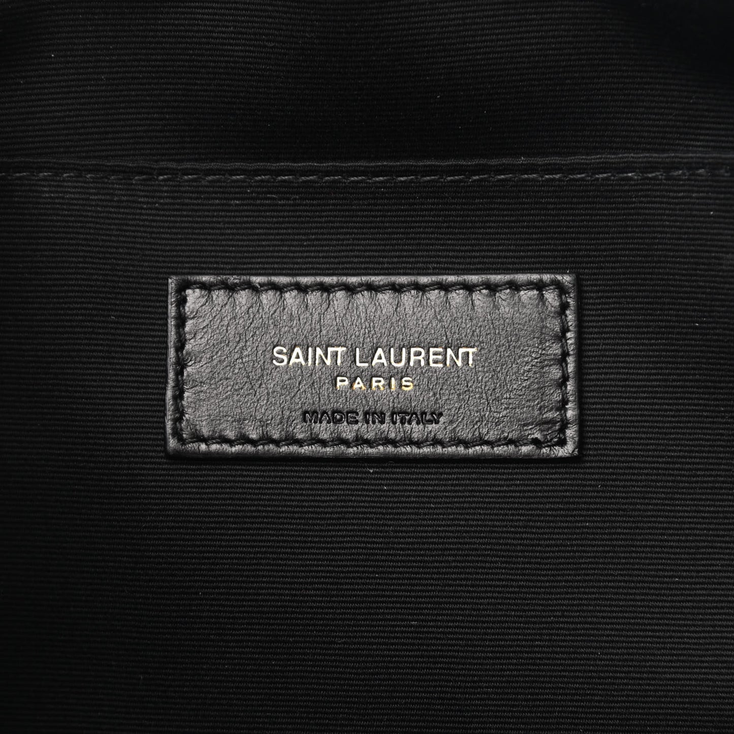 Lambskin Monogram Medium Sade Puffer Pouch Black