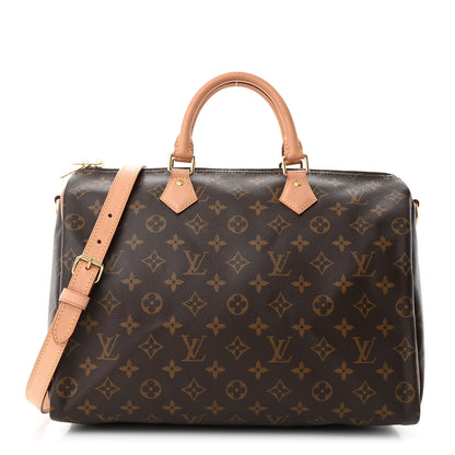 Louis Vuitton Monogram Speedy Bandouliere 35 1 of 11