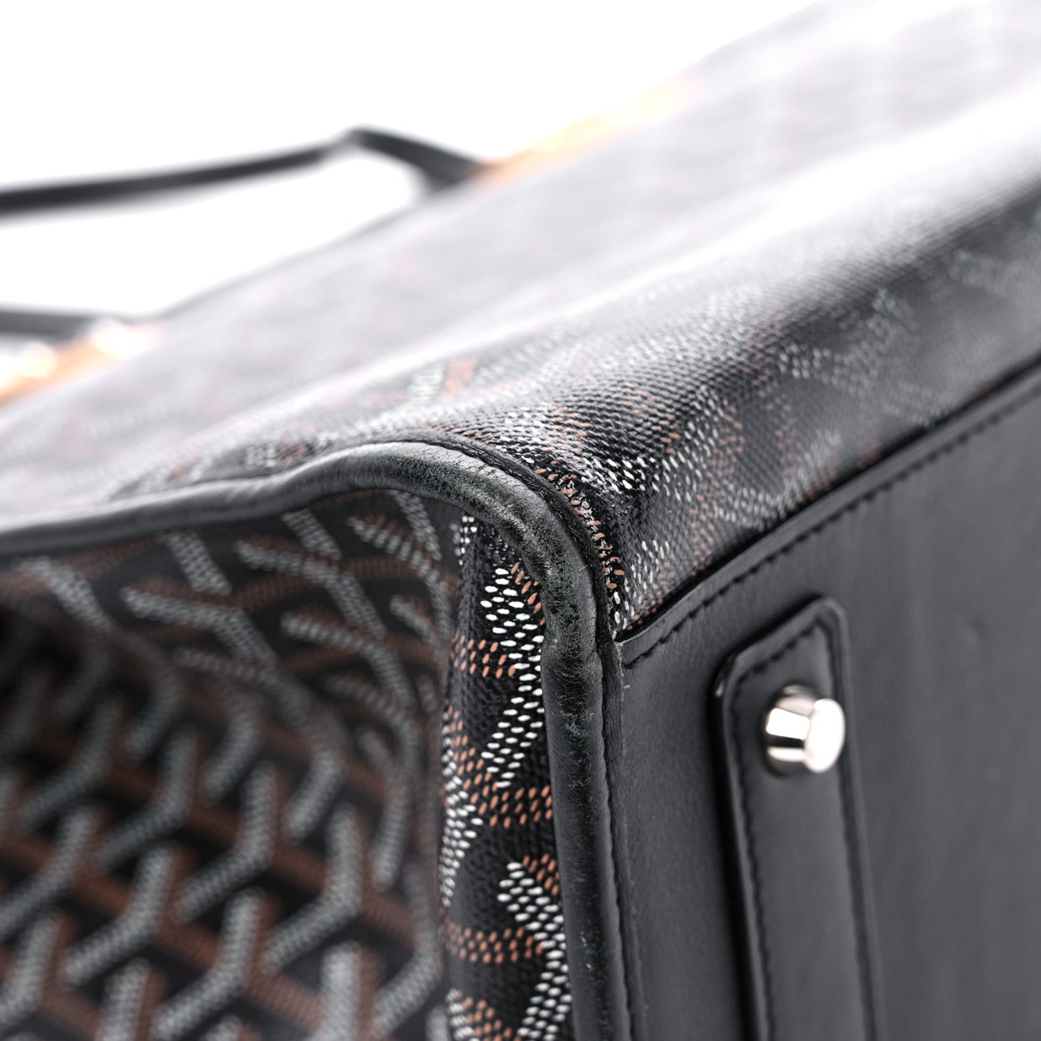 Goyard Goyardine Marquises Tote Black 9 of 16