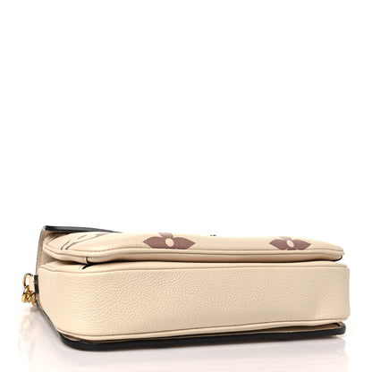 Louis Vuitton Empreinte Monogram Giant Pochette Metis Creme Bois de Rose 5 of 9