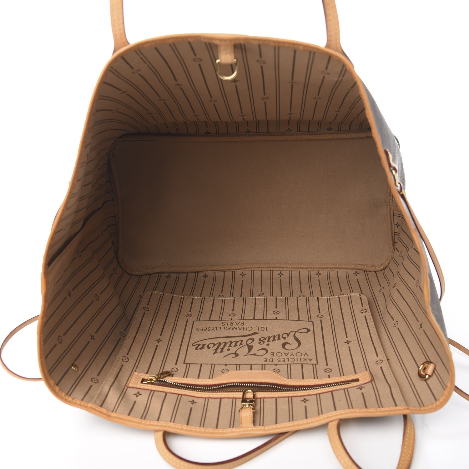 Louis Vuitton Monogram Neverfull GM 4 of 9